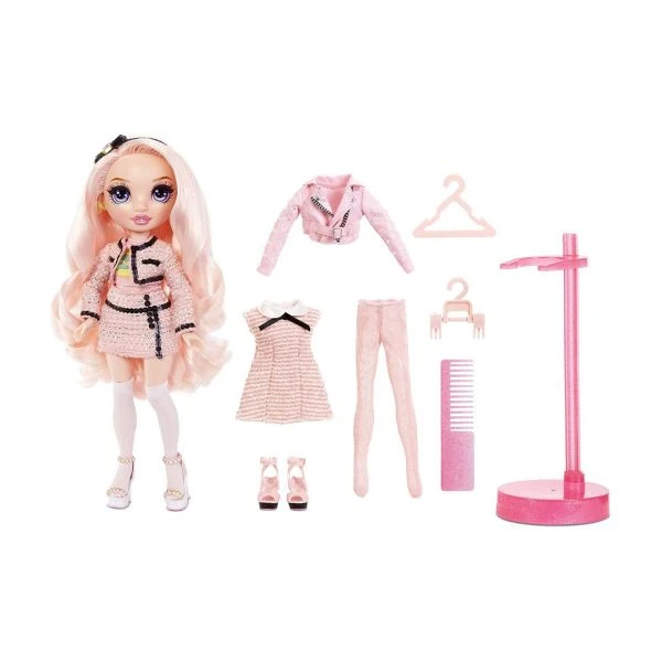 MGA 570738EUC - Rainbow High - Bella Parker, Fashion Doll Pink – Bild 2