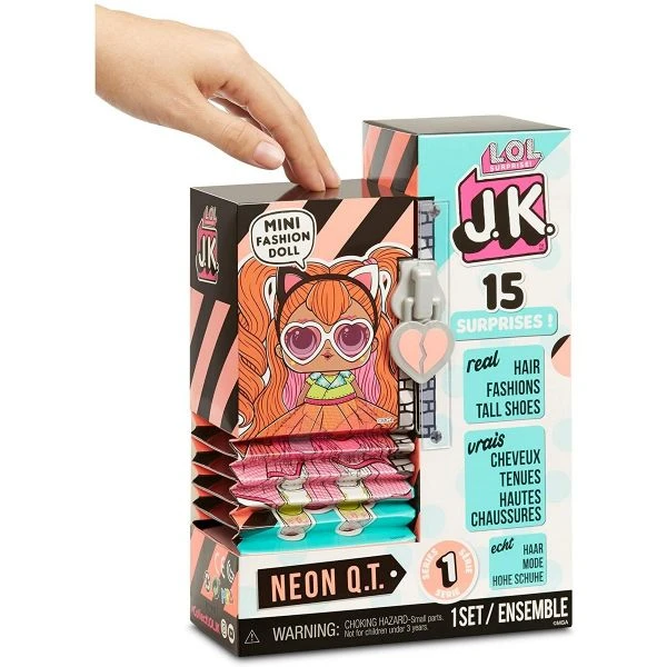 MGA 570776E7C - L.O.L. Surprise - Fashion Surprise J.K. Doll- Neon Q.T. – Bild 3