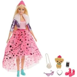 MATTEL GML76 - Barbie - Prinzessinnen Abenteuer Puppe Mit Hund
