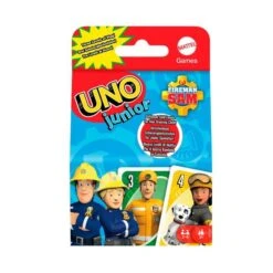 MATTEL HFC80 - Kartenspiel - UNO Junior Feuerwehrmann Sam