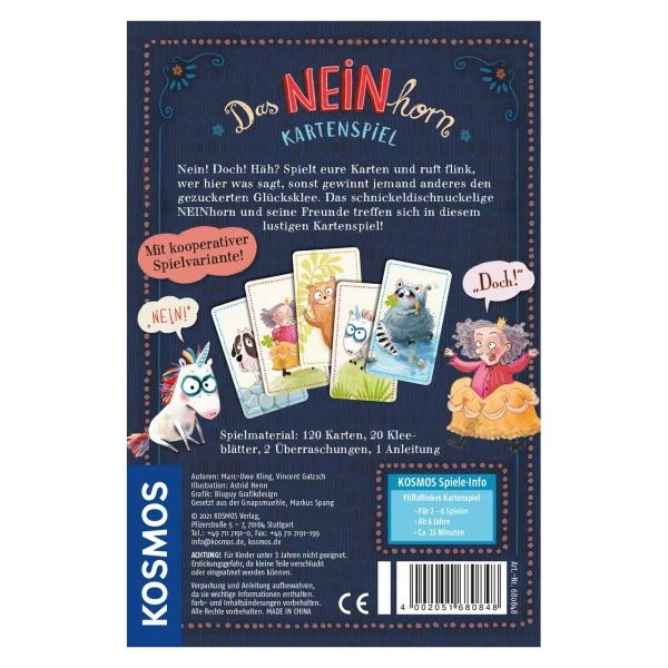KOSMOS 680848 - Kartenspiel - Das NEINhorn – Bild 2