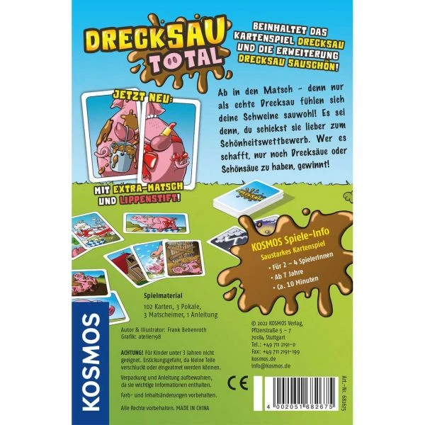 KOSMOS 682675 - Kartenspiel - Drecksau Total – Bild 2
