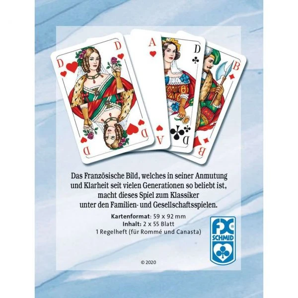 RAVENSBURGER 26957 - Kartenspiel - Rommé Bridge Canasta – Bild 2