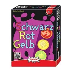 AMIGO 01663 - Kartenspiele - Schwarz Rot Gelb