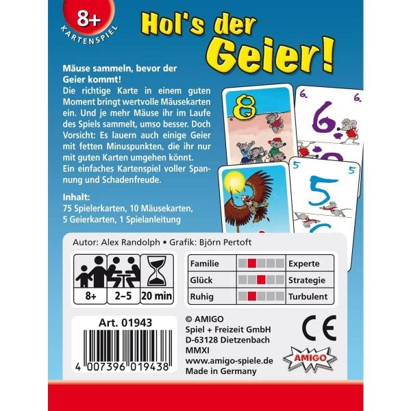 AMIGO 01943 - Kartenspiele - Hols Der Geier – Bild 2