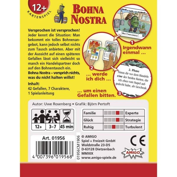 AMIGO 01956 - Kartenspiele - Bohna Nostra – Bild 2