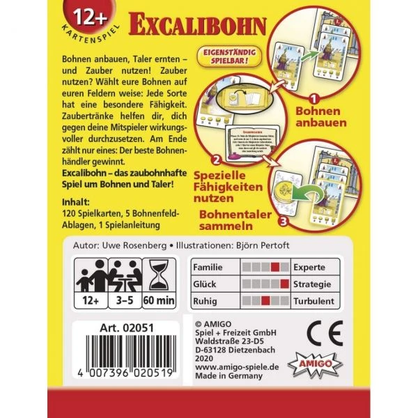 AMIGO 02051 - Kartenspiel - Excalibohn – Bild 2