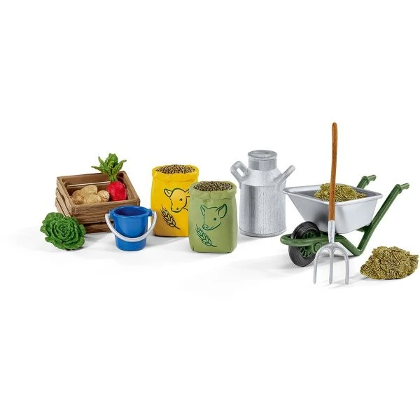 SCHLEICH 42301 - Farm World - Fütterung Der Bauernhoftiere – Bild 2