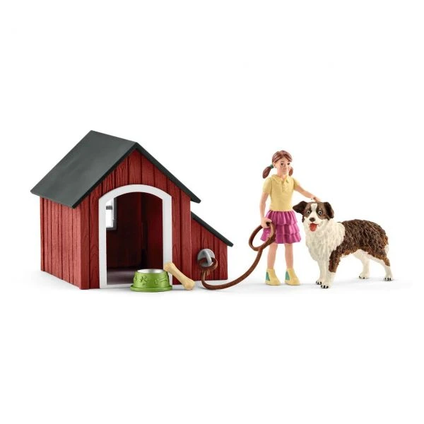 SCHLEICH 42376 - Farm World - Hundehütte – Bild 3