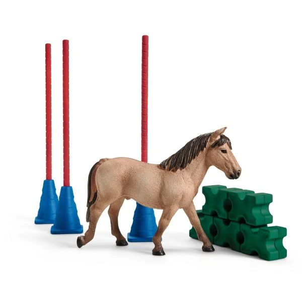SCHLEICH 42483 - Farm World - Pony Slalom – Bild 2