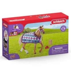 SCHLEICH 42360 - Horse Club - Englisches Vollblut Mit Decke
