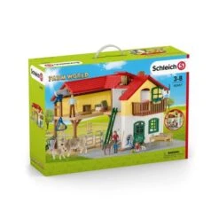 SCHLEICH 42407 - Farm World - Bauernhaus Mit Stall Und Tieren