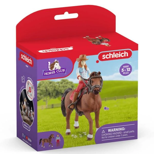 SCHLEICH 42539 - Horse Club - Hannah & Cayenne