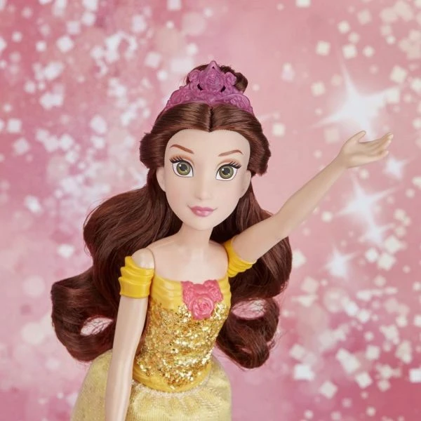 HASBRO E4159 - Disney Princess - Schimmerglanz Belle – Bild 3