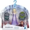 HASBRO E7078 - Disney Frozen II - Kleine Puppe Mit Freund, ELSA & TROLLS