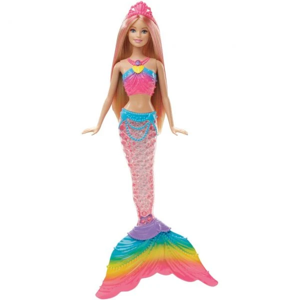MATTEL DHC40 - Barbie - Dreamtopia Regenbogenlicht-Meerjungfrau Puppe – Bild 2