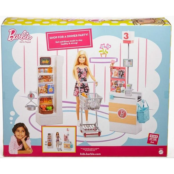 MATTEL FRP01 - Barbie - Supermarkt Und Puppe – Bild 2