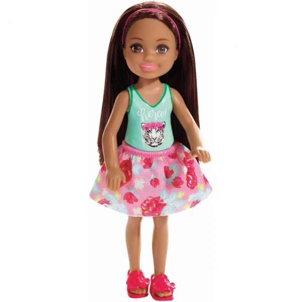MATTEL FXG79 - Barbie - Chelsea Puppe (brünett) Mit ”Fierce” Top – Bild 2
