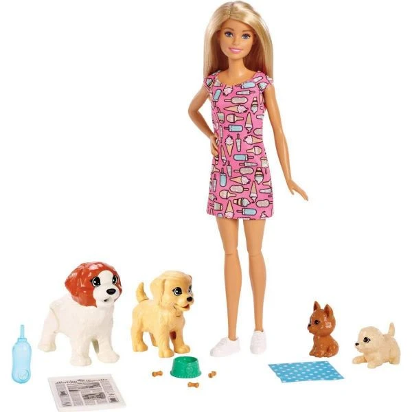 MATTEL FXH08 - Barbie - Hundesitterin Und Welpen – Bild 2