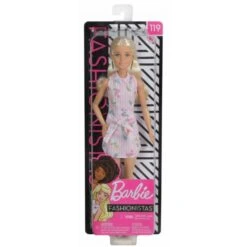 MATTEL FXL52 - Barbie - Fashionistas Puppe Im Blumenkleid & Cowboystiefeln