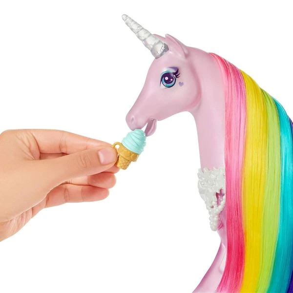 MATTEL FTX26 - Barbie Dreamtopia - Magisches Zauberlicht Einhorn Mit Puppe – Bild 2