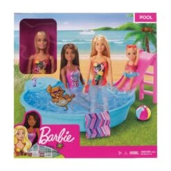 MATTEL GHL91 - Barbie - Pool Und Puppe, Blond