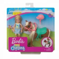 MATTEL GHV78 - Barbie - Chelsea Puppe & Pony (blond)