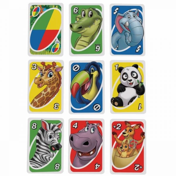 MATTEL GKF04 - Kartenspiel - UNO Junior – Bild 2