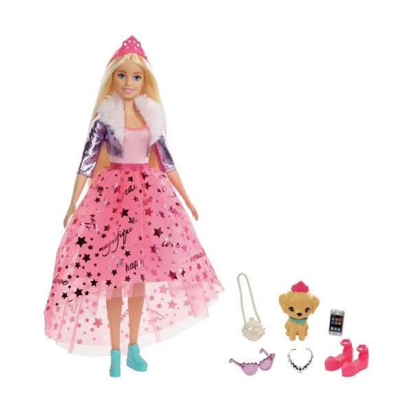 MATTEL GML76 - Barbie - „Prinzessinnen Abenteuer” Barbie Prinzessinnen-Puppe – Bild 2