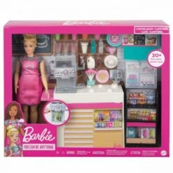 MATTEL GMW03 - Barbie - Naschcafé Spielset Und Puppe