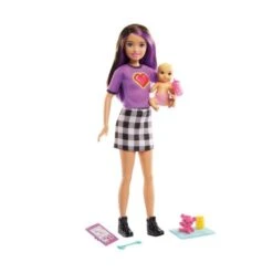 MATTEL GRP11 - Barbie - „Skipper Babysitters Inc.” Skipper & Baby Puppe Und Zubehör