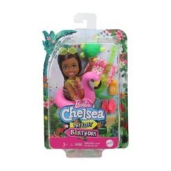 MATTEL GRT82 - Barbie - Chelsea Puppe The Lost Birthday Mit Flamingo-Schwimmreifen