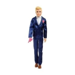 MATTEL GTF36 - Barbie - Ken Bräutigam Puppe
