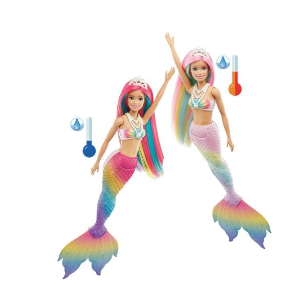 MATTEL GTF89 - Barbie Dreamtopia - Regenbogenzauber Meerjungfrau Mit Farbwechsel – Bild 2