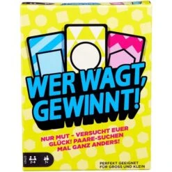 MATTEL GTH21 - Kartenspiel - Wer Wagt, Gewinnt!