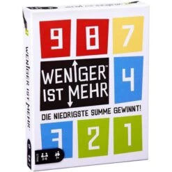 MATTEL GTK96 - Kartenspiel - Weniger Ist Mehr