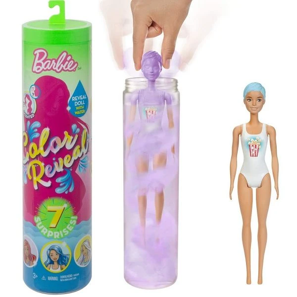 MATTEL GMF77 - Barbie - Color Reveal - Serie 2 - Puppe Mit Enthüllungseffekt – Bild 2