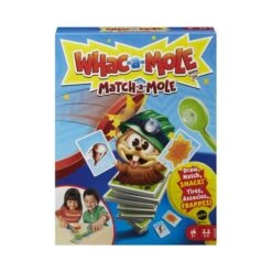 MATTEL GVD46 - Kartenspiel - Hau Den Maulwurf! Kartenklatsche