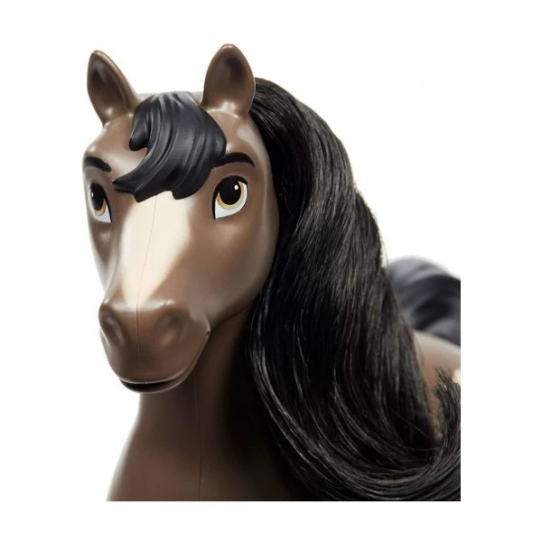 MATTEL GXD99 - Spirit Untamed - Pferd Mustang Stute (dunkelbraun) – Bild 2