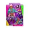 MATTEL GXF09 - Barbie - Extra Puppe Mit Pinken Flechtzöpfen