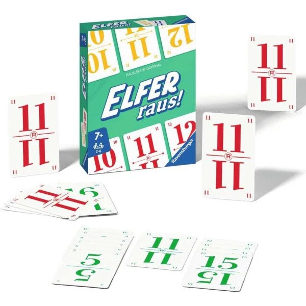 RAVENSBURGER 20945 - Kartenspiel - Elfer Raus! – Bild 2